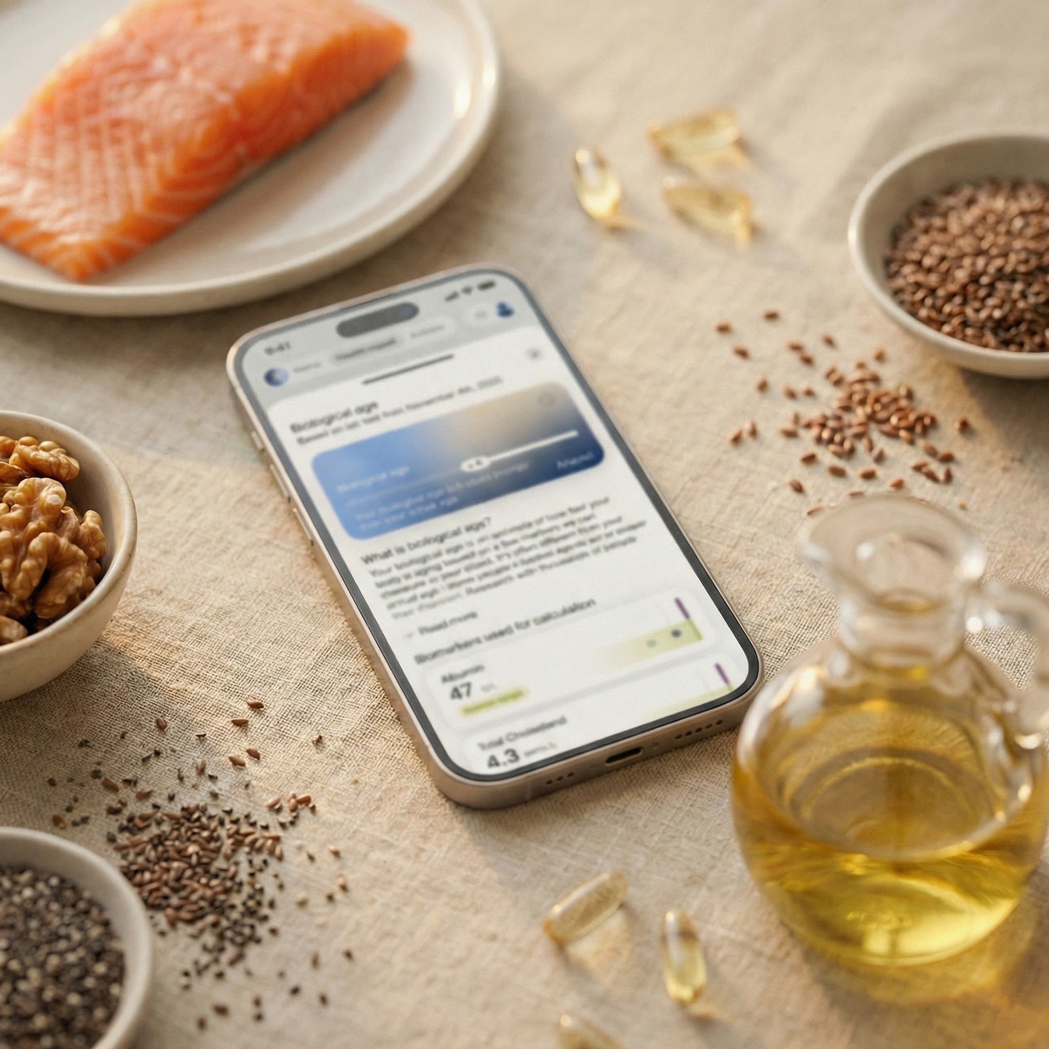 Omega-3- & 6-Bluttest